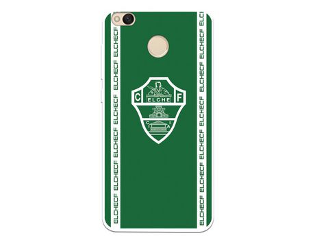 Funda para Xiaomi Redmi 4X del Elche CF Escudo Fondo Verde - Licencia Oficial Elche CF