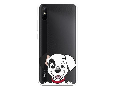 Funda para Xiaomi Redmi 9A Oficial de Disney Cachorro Sonrisa - 101 Dalmatas