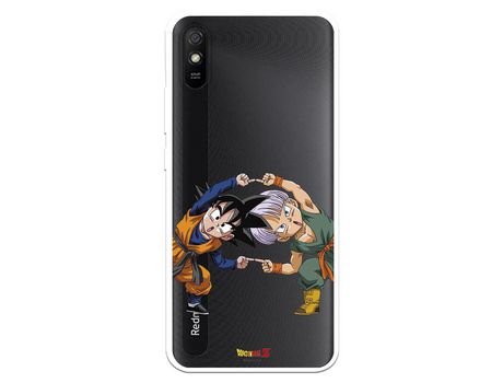 Funda para Xiaomi Redmi 9A Oficial de Dragon Ball Goten y Trunks Fusión
