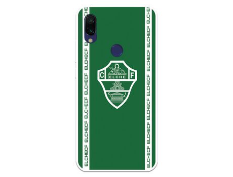 Funda para Xiaomi Redmi 7A del Elche CF Escudo Fondo Verde - Licencia Oficial Elche CF