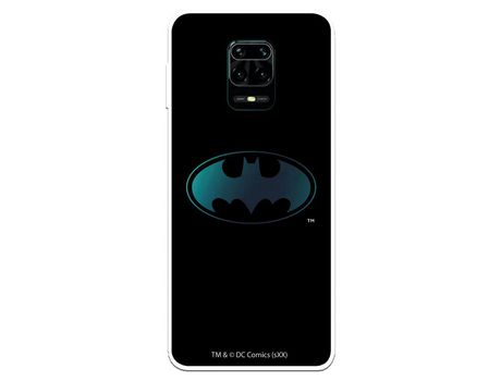 Funda para Xiaomi Redmi Note 9S Oficial de DC Comics Batman Logo Transparente - DC Comics
