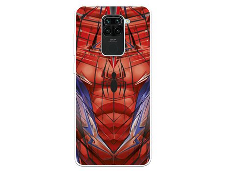 Funda para Xiaomi Redmi Note 9 Oficial de Marvel Spiderman Torso - Marvel