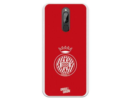 Funda para Xiaomi Redmi 8 del Girona Escudo Equi roja - Licencia Oficial Girona FC