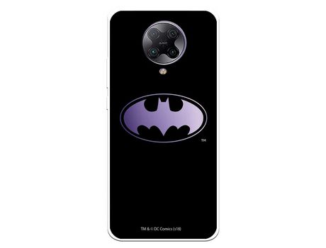 Funda para Xiaomi Redmi K30 Pro Oficial de DC Comics Batman Logo Transparente - DC Comics