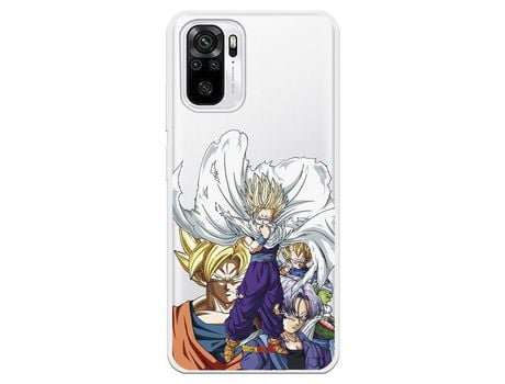 Funda para Xiaomi Redmi Note 10 Oficial de Dragon Ball Guerreros Saiyans - Dragon Ball