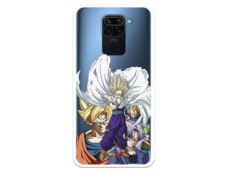 Funda para Xiaomi Redmi Note 9 Oficial de Dragon Ball Guerreros Saiyans - Dragon Ball