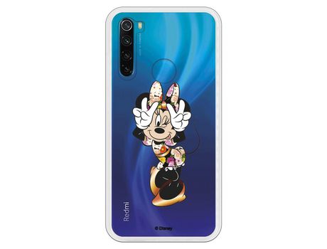 Funda para Xiaomi Redmi Note 8 Oficial de Disney Minnie Posando - Clásicos Disney