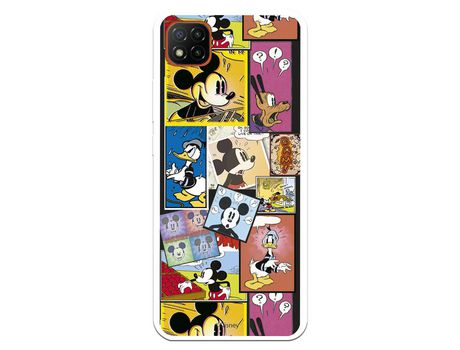 Funda para Xiaomi Redmi 9C Oficial de Disney Mickey Comic - Clásicos Disney
