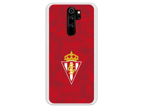 Funda para Xiaomi Redmi Note 8 Pro del Gijón Trama Roja - Licencia Oficial