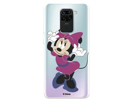 Funda para Xiaomi Redmi Note 9 Oficial de Disney Minnie Rosa - Clásicos Disney