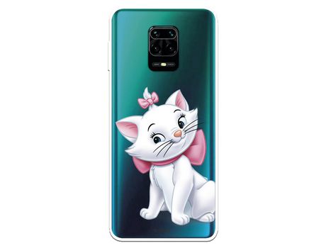 Funda para Xiaomi Redmi Note 9S Oficial de Disney Marie Silueta - Los Aristogatos