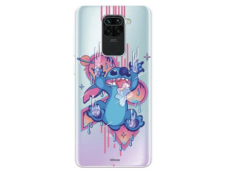 Funda para Xiaomi Redmi Note 9 Oficial de Disney Stitch Graffiti - Lilo & Stitch