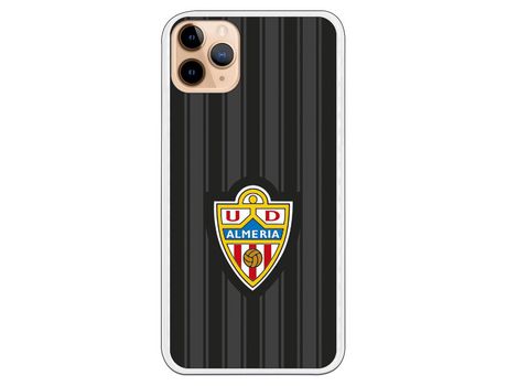 Funda para iPhone 11 Pro Max del Almería fondo negro - Licencia Oficial