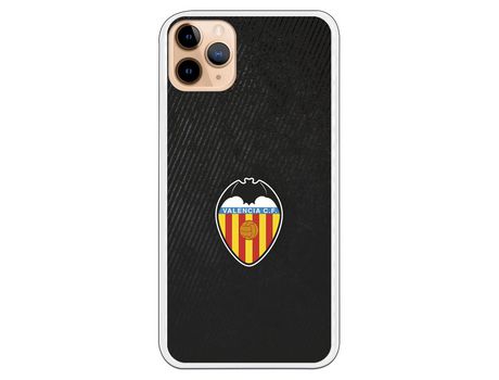 Funda para iPhone 11 Pro Max del Valencia Franjas Negras - Licencia Oficial Valencia CF