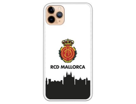 Funda para iPhone 11 Pro Max del Mallorca RCD Mallorca Skyline - Licencia Oficial RCD Mallorca