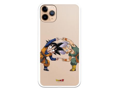 Funda para iPhone 11 Pro Max Oficial de Dragon Ball Goten y Trunks Fusión