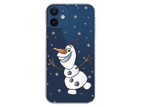Funda para iPhone 12 Mini Oficial de Disney Olaf Transparente - Frozen