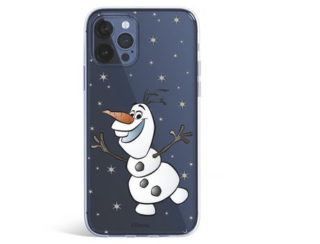 Funda para iPhone 12 Pro Max Oficial de Disney Olaf Transparente - Frozen
