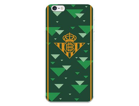 Funda para iPhone 6S del Betis Escudo Amarillo Fondo Verde - Licencia Oficial