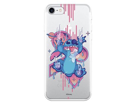 Funda para iPhone 7 Oficial de Disney Stitch Graffiti - Lilo & Stitch