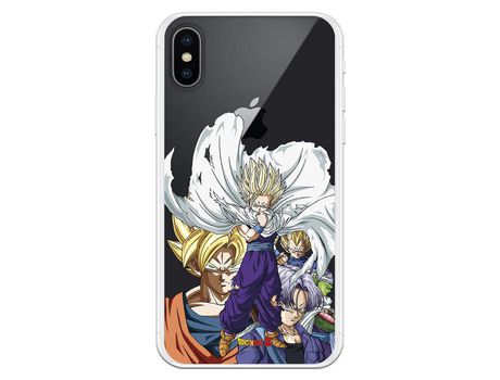 Funda para iPhone X Oficial de Dragon Ball Guerreros Saiyans - Dragon Ball
