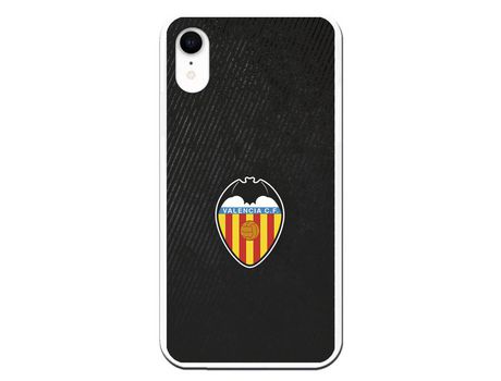 Funda para iPhone XR del Valencia Franjas Negras - Licencia Oficial Valencia CF