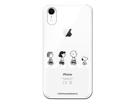 Funda para iPhone XR Oficial de Peanuts Personajes Peatones - Snoopy