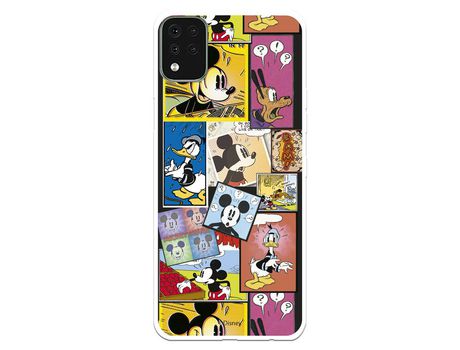 Funda para LG K42 Oficial de Disney Mickey Comic - Clásicos Disney