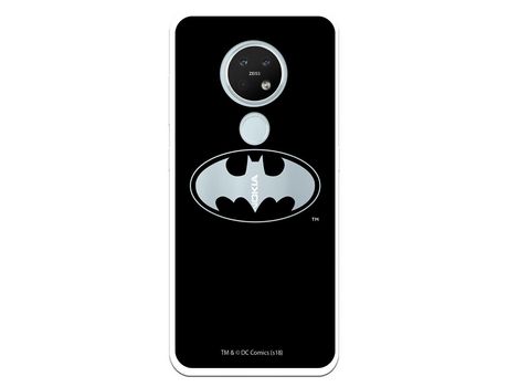 Funda para Nokia 7.2 Oficial de DC Comics Batman Logo Transparente - DC Comics