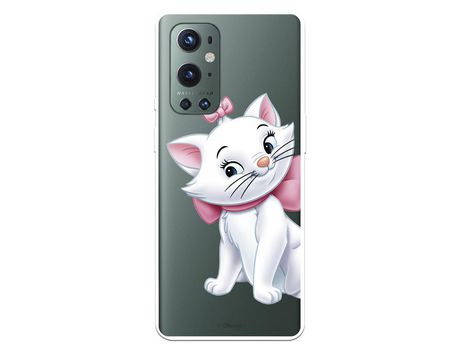 Funda para OnePlus 9 Pro Oficial de Disney Marie Silueta - Los Aristogatos