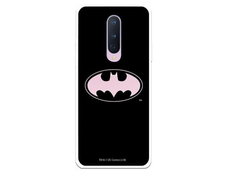 Funda para OnePlus 8 Oficial de DC Comics Batman Logo Transparente - DC Comics