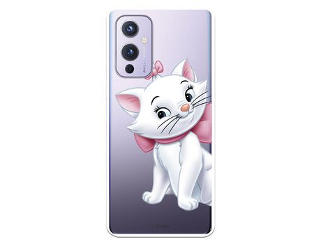 Funda para OnePlus 9 Oficial de Disney Marie Silueta - Los Aristogatos