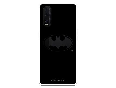 Funda para Oppo Find X2 Oficial de DC Comics Batman Logo Transparente - DC Comics