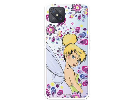 Funda para Oppo Reno 4Z Oficial de Disney CamPanilla Flores - Peter Pan