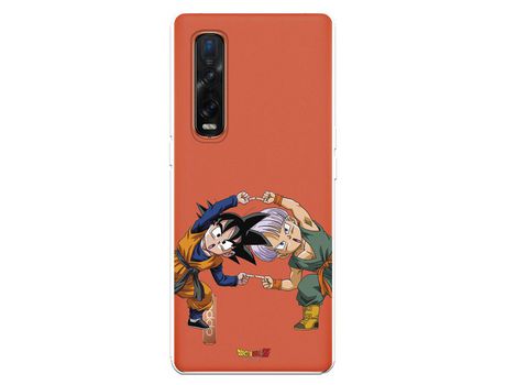 Funda para Oppo Find X2 Pro Oficial de Dragon Ball Goten y Trunks Fusión