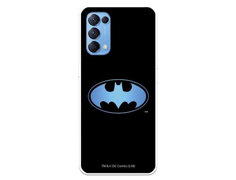 Funda para Oppo Find X3 Lite Oficial de DC Comics Batman Logo Transparente - DC Comics