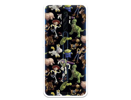 Funda para Oppo Reno 2Z Oficial de Disney Muñecos Toy Story Siluetas - Toy Story