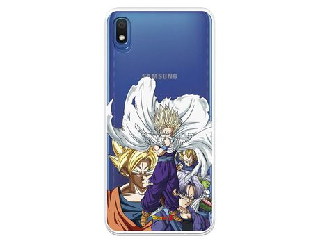 Funda para Samsung Galaxy A10 Oficial de Dragon Ball Guerreros Saiyans - Dragon Ball