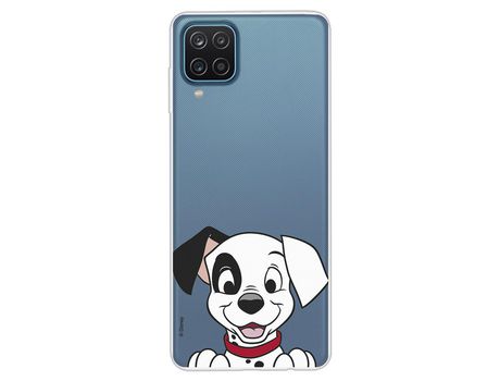 Funda para Samsung Galaxy A12 Oficial de Disney Cachorro Sonrisa - 101 Dalmatas