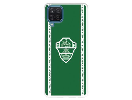 Funda para Samsung Galaxy A22 4G del Elche CF Escudo Fondo Verde - Licencia Oficial Elche CF