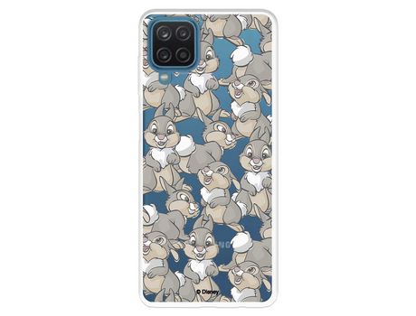 Funda para Samsung Galaxy A22 4G Oficial de Disney Tambor Patrones - Bambi