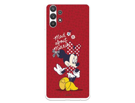 Funda para Samsung Galaxy A32 5G Oficial de Disney Minnie Mad About - Clásicos Disney