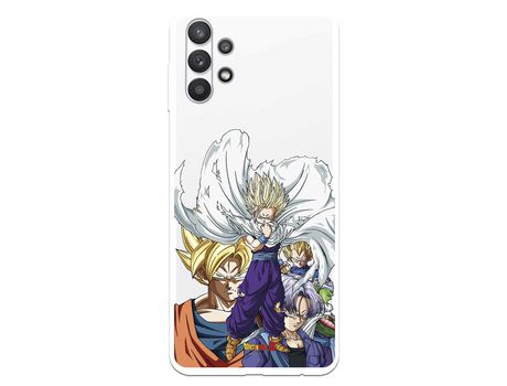 Funda para Samsung Galaxy A32 5G Oficial de Dragon Ball Guerreros Saiyans - Dragon Ball