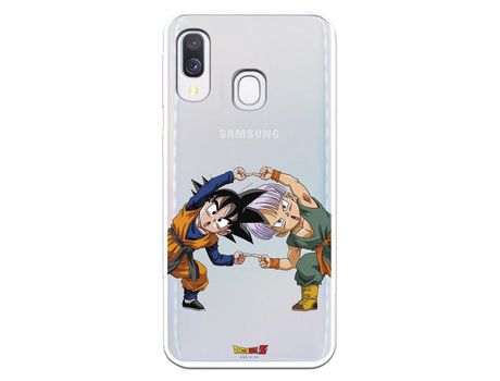 Funda para Samsung Galaxy A40 Oficial de Dragon Ball Goten y Trunks Fusión