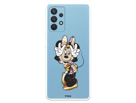 Funda para Samsung Galaxy A32 4G Oficial de Disney Minnie Posando - Clásicos Disney