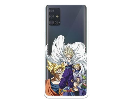 Funda para Samsung Galaxy A51 Oficial de Dragon Ball Guerreros Saiyans - Dragon Ball