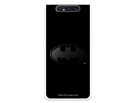 Funda para Samsung Galaxy A80 Oficial de DC Comics Batman Logo Transparente - DC Comics