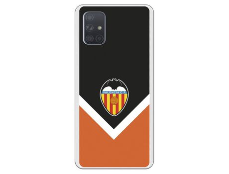 Funda para Samsung Galaxy A71 del Valencia Escudo Clasico - Licencia Oficial Valencia CF