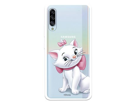 Funda para Samsung Galaxy A90 5G Oficial de Disney Marie Silueta - Los Aristogatos
