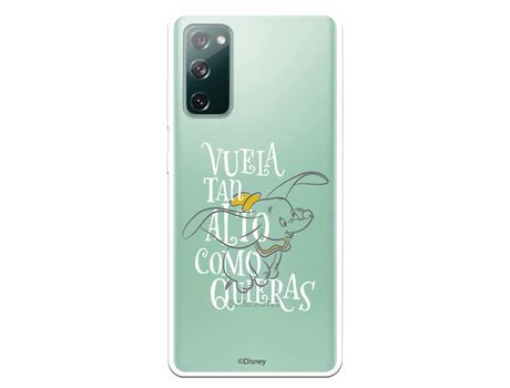 Funda para Samsung Galaxy S20 FE Oficial de Disney Dumbo Vuela tan Alto - Dumbo